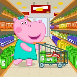 Symbol von Supermarkt: Einkaufs spiele